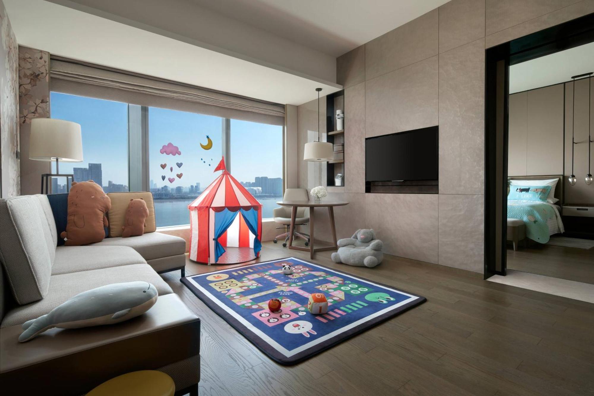 Hangzhou Marriott Hotel Qianjiang Bagian luar foto