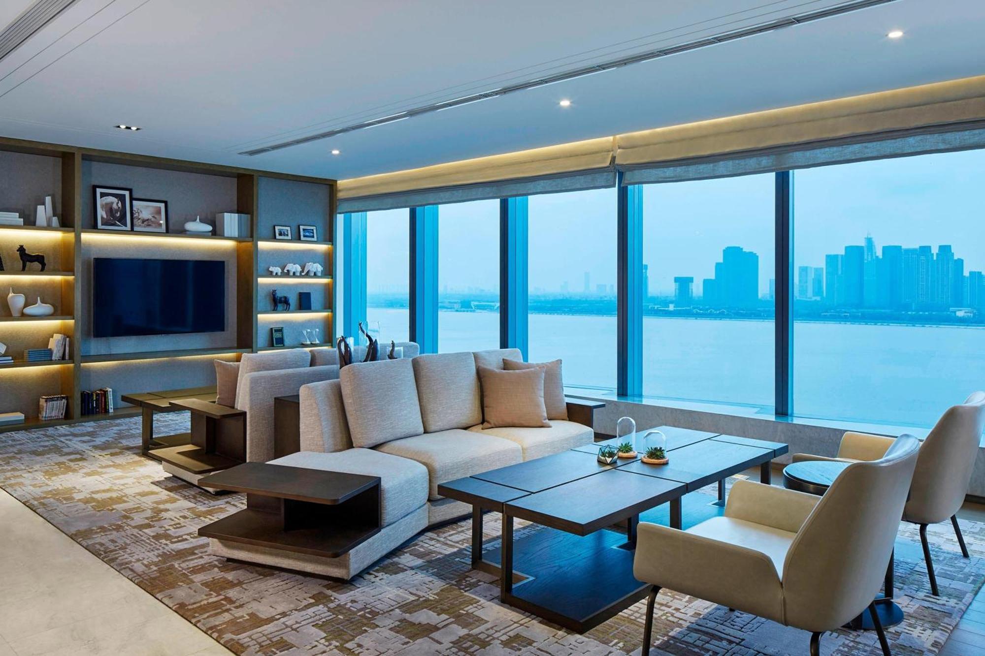 Hangzhou Marriott Hotel Qianjiang Bagian luar foto