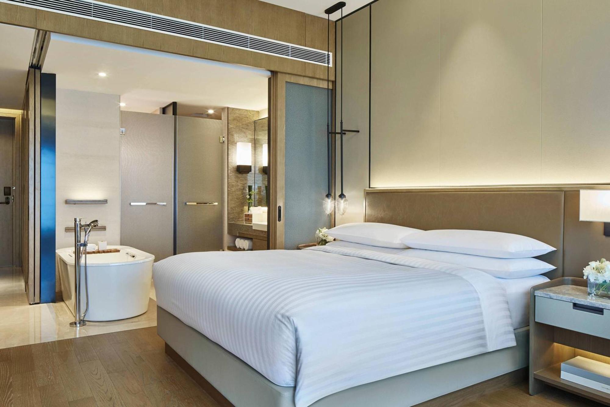 Hangzhou Marriott Hotel Qianjiang Bagian luar foto