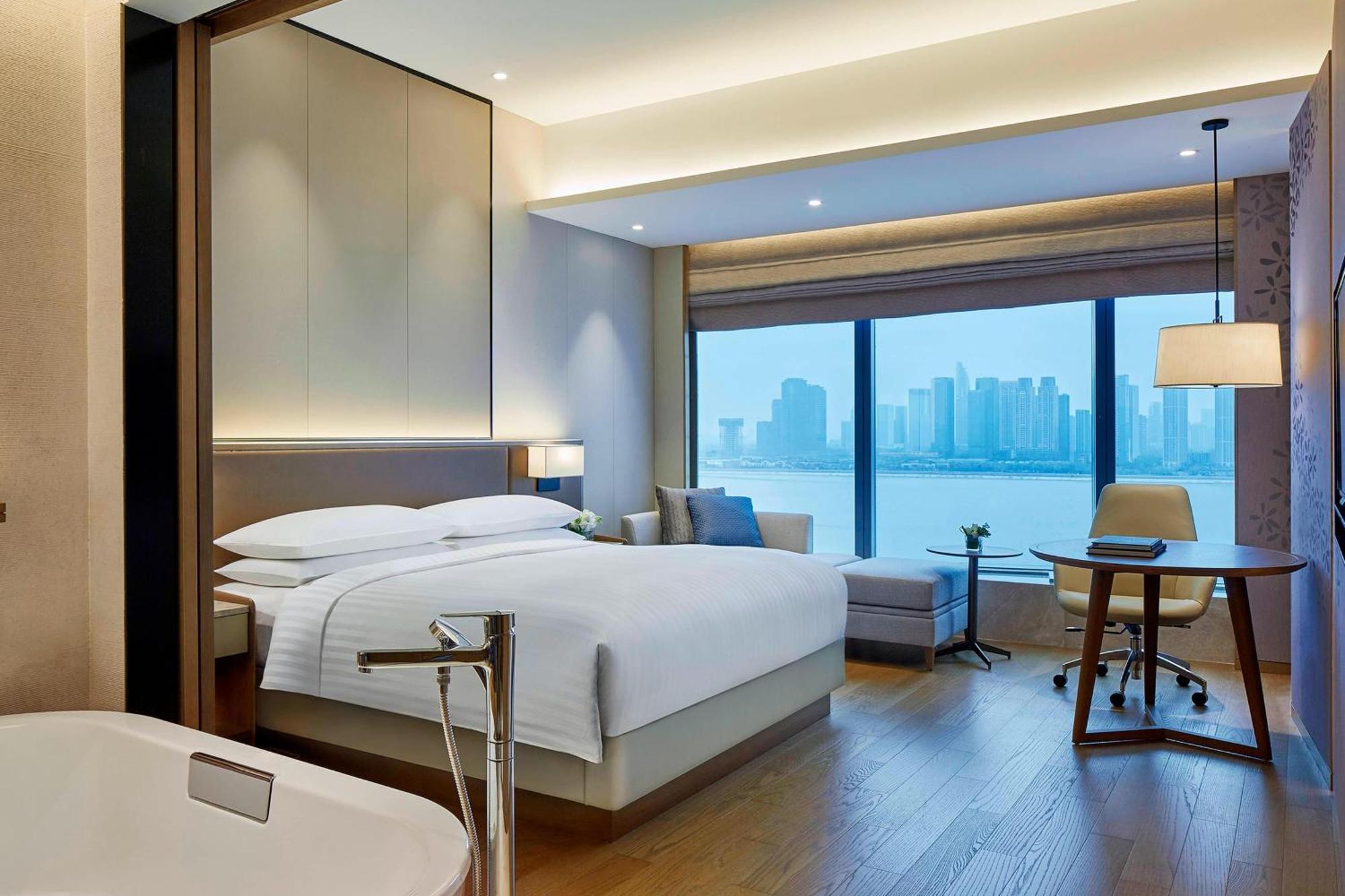 Hangzhou Marriott Hotel Qianjiang Bagian luar foto