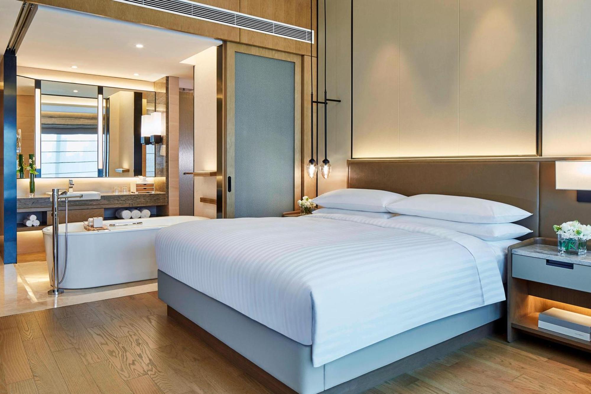Hangzhou Marriott Hotel Qianjiang Bagian luar foto