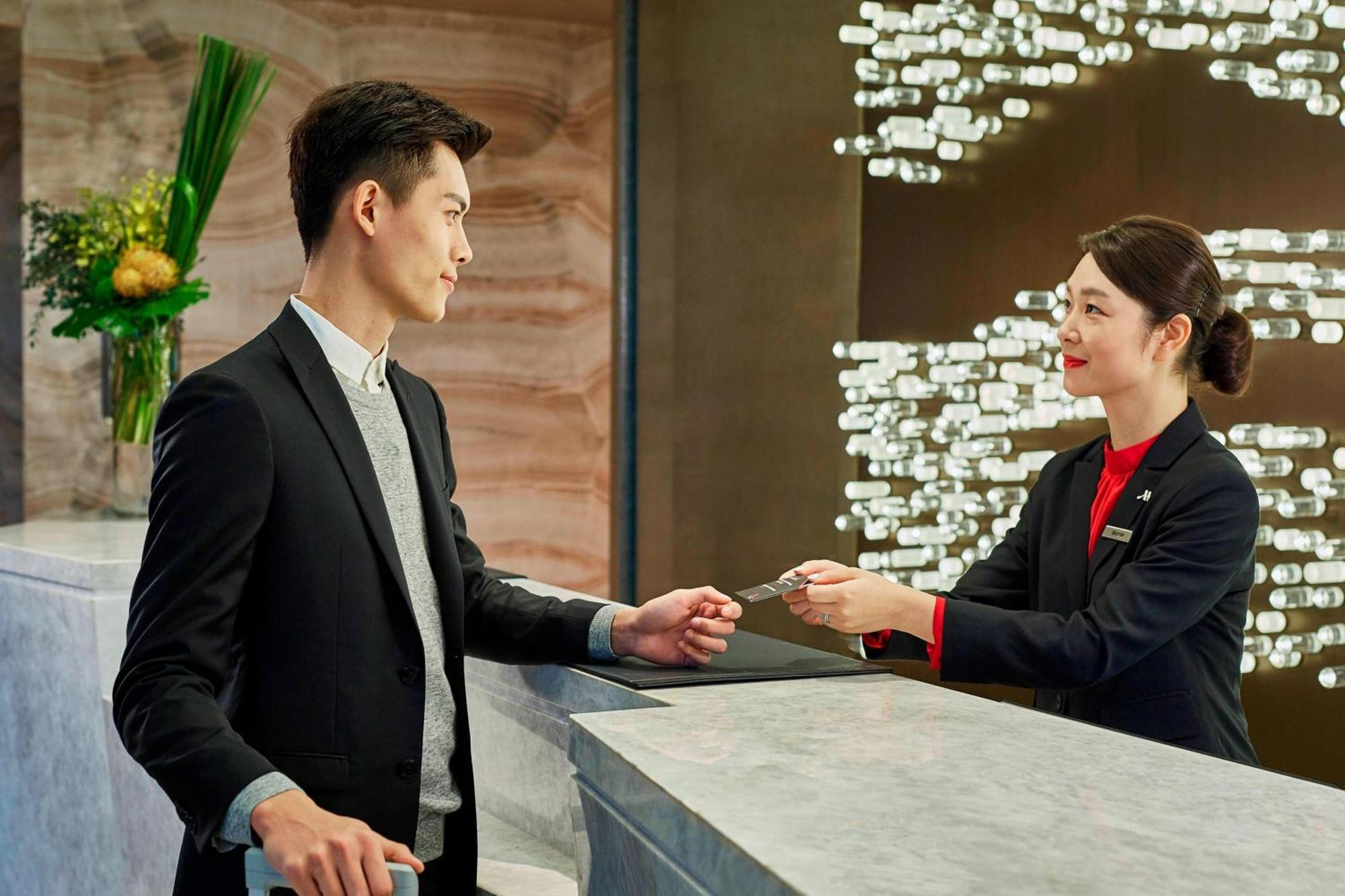 Hangzhou Marriott Hotel Qianjiang Bagian luar foto