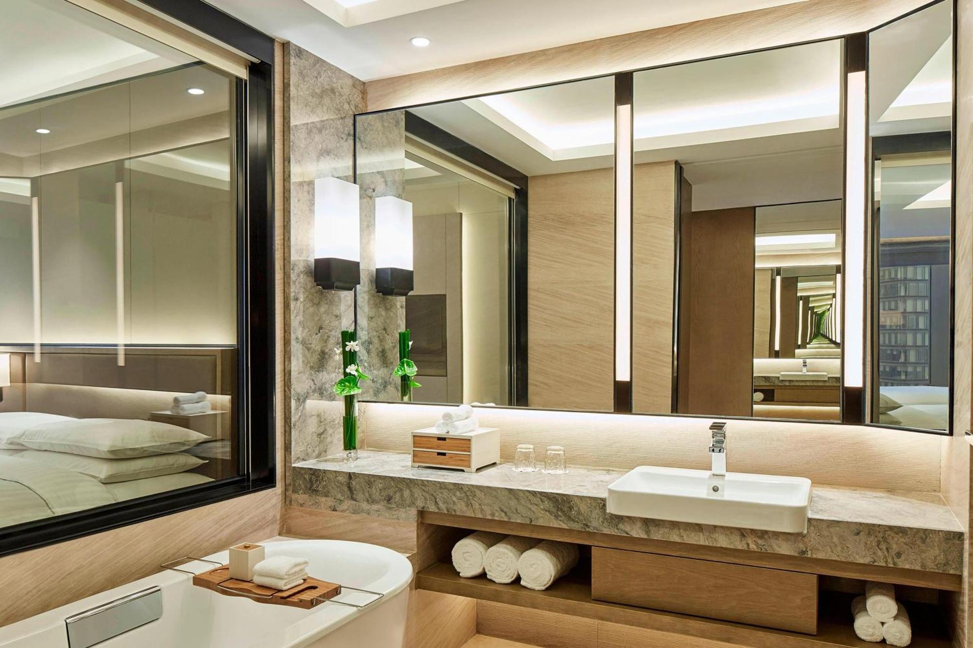 Hangzhou Marriott Hotel Qianjiang Bagian luar foto