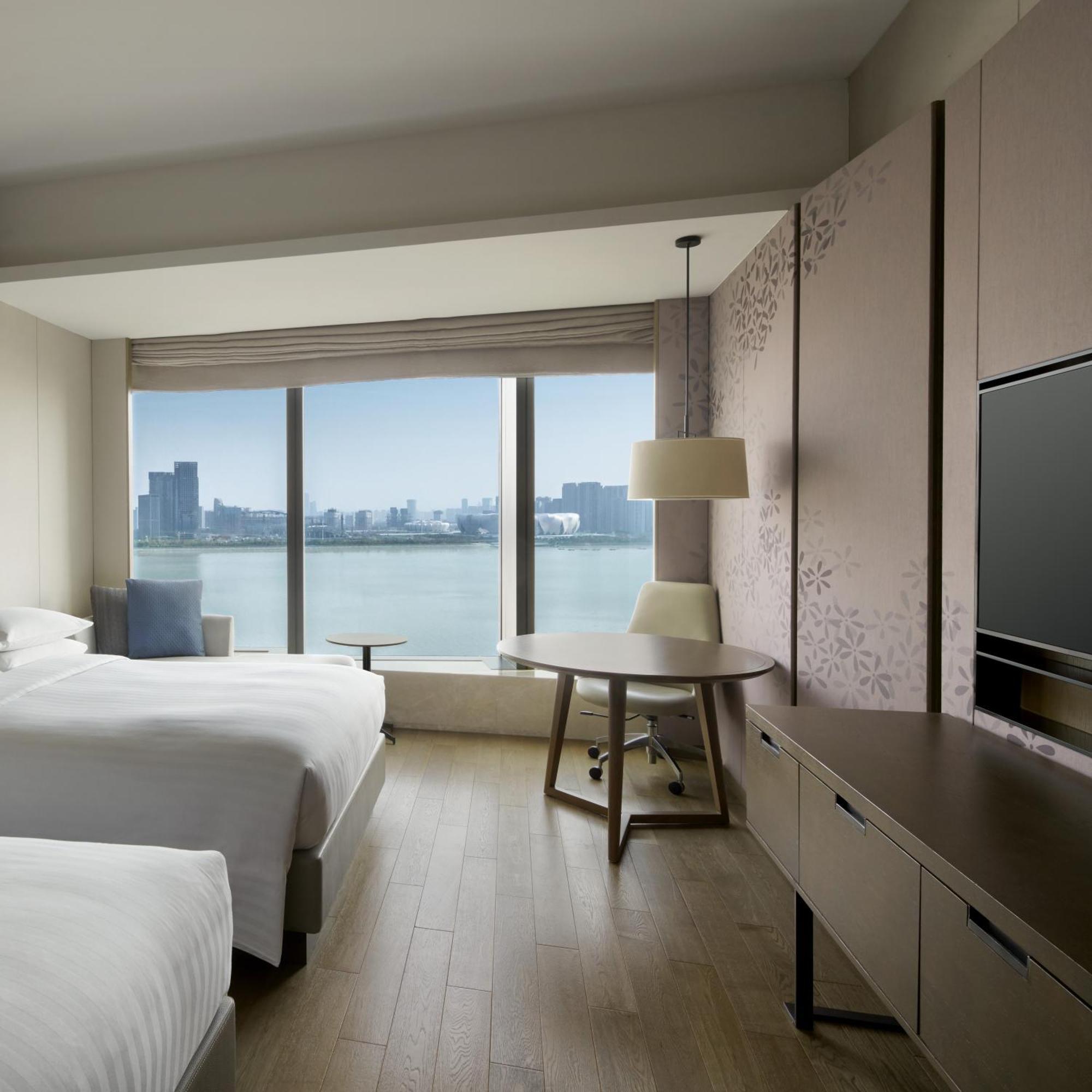 Hangzhou Marriott Hotel Qianjiang Bagian luar foto