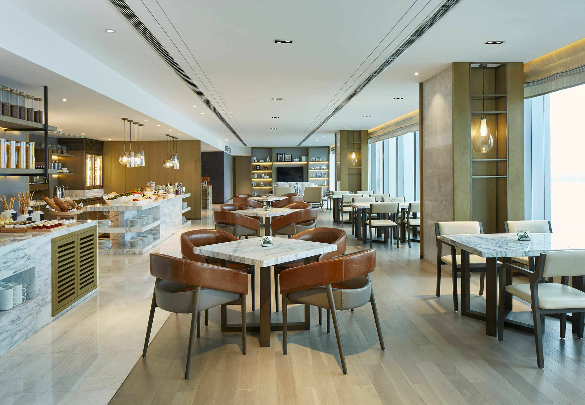 Hangzhou Marriott Hotel Qianjiang Bagian luar foto
