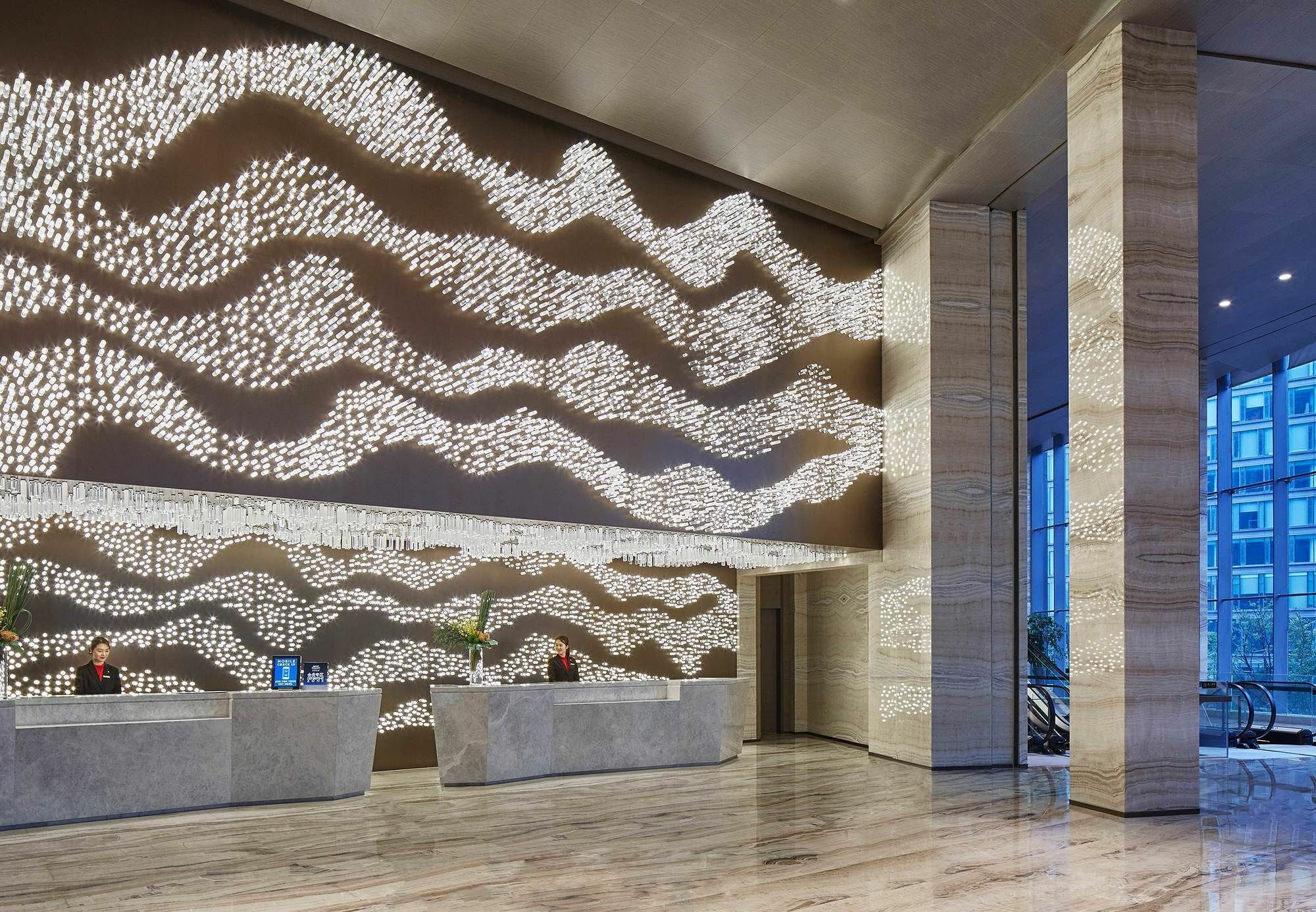 Hangzhou Marriott Hotel Qianjiang Bagian luar foto