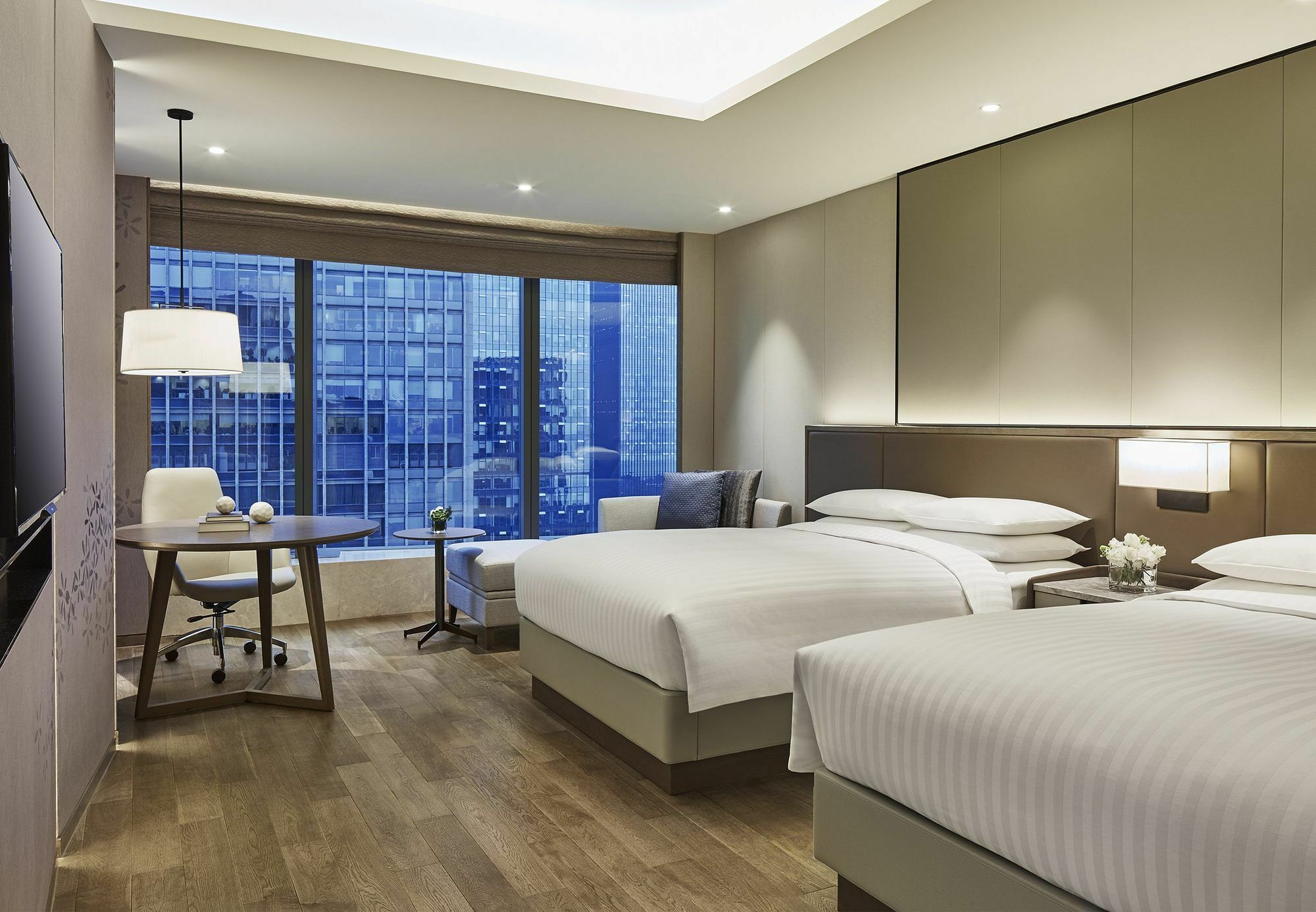 Hangzhou Marriott Hotel Qianjiang Bagian luar foto
