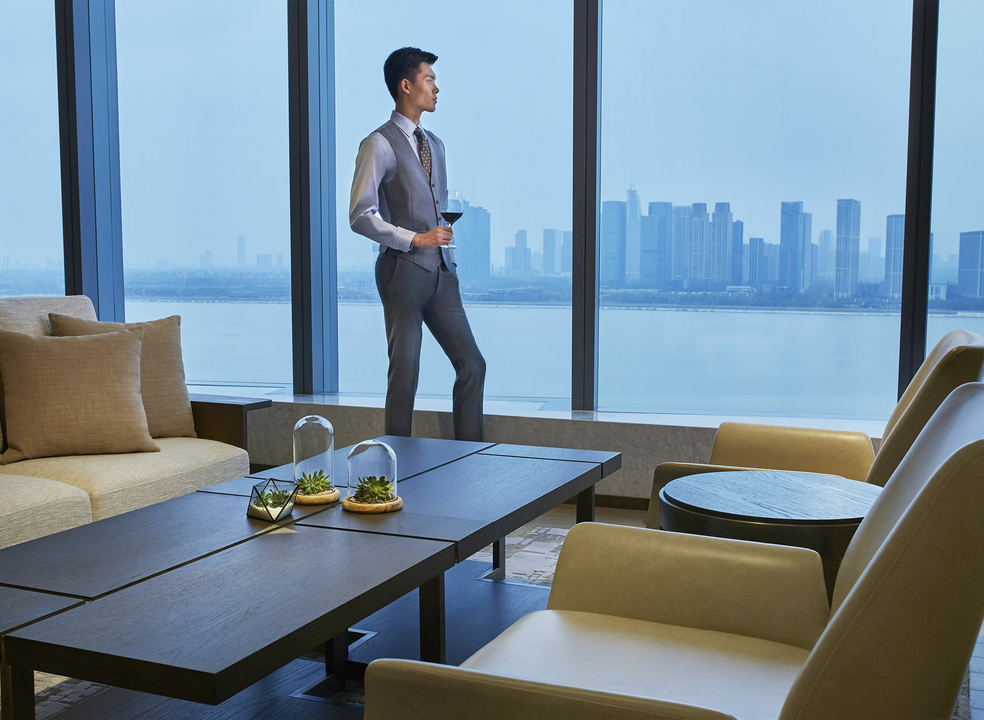 Hangzhou Marriott Hotel Qianjiang Bagian luar foto